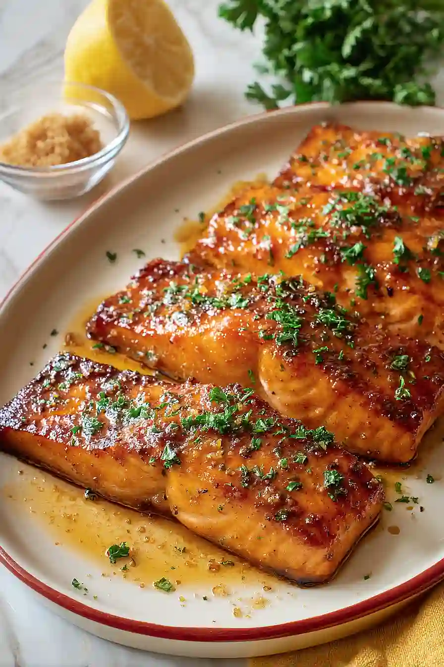 brown sugar grilled salmon