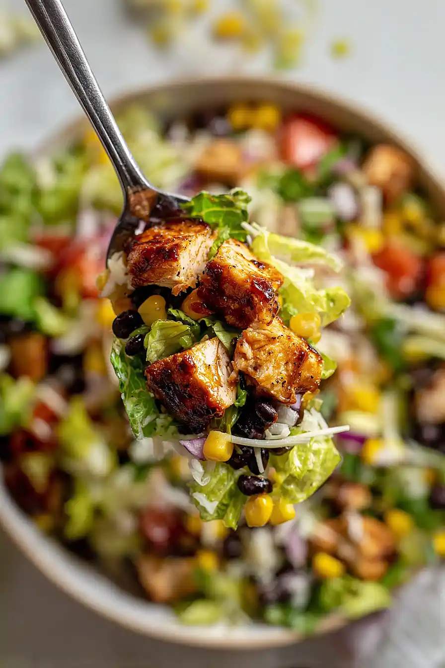 bbq chicken chopped salad