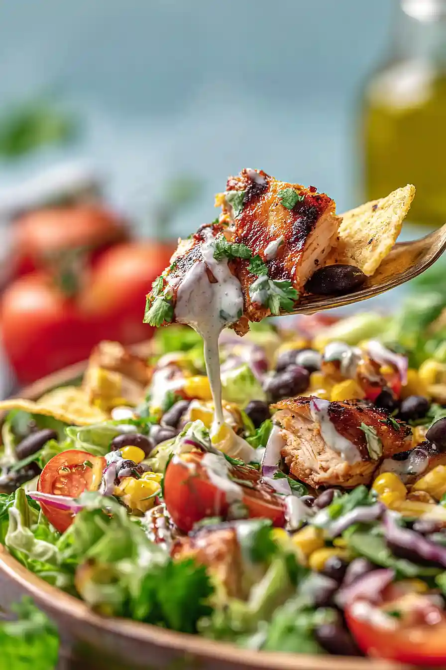 bbq chicken salad