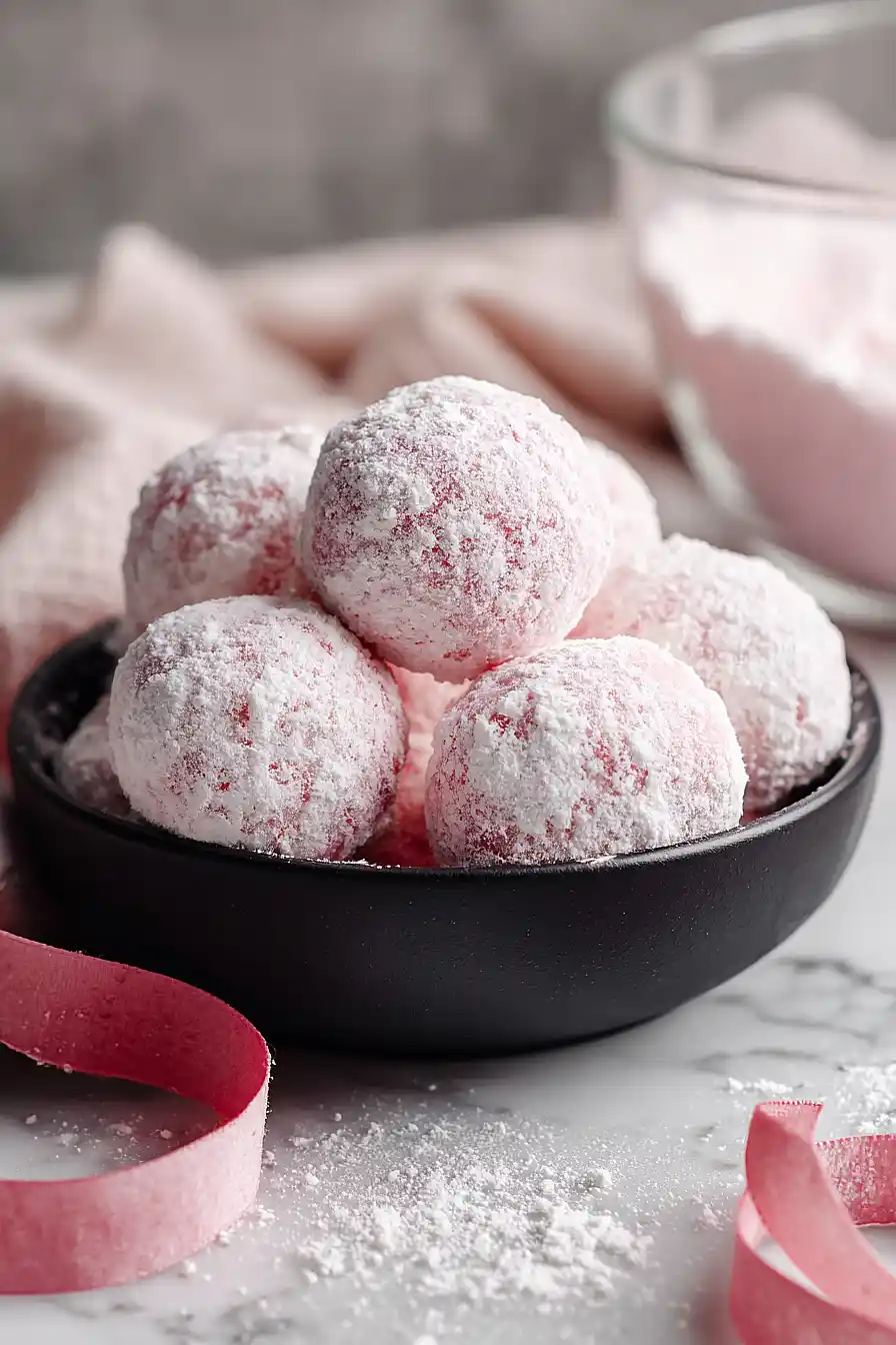 strawberry truffles