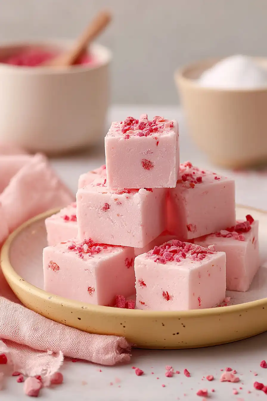 strawberry fudge