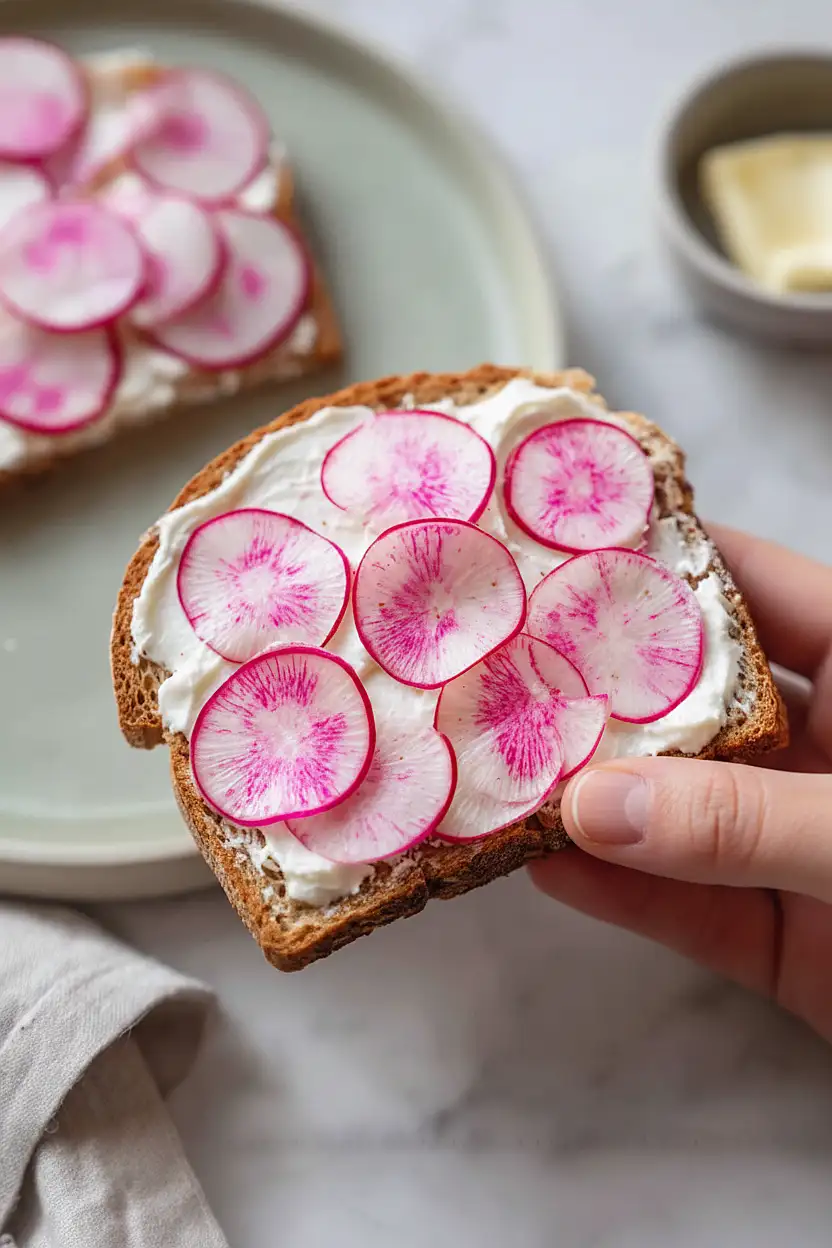 radish sandwich