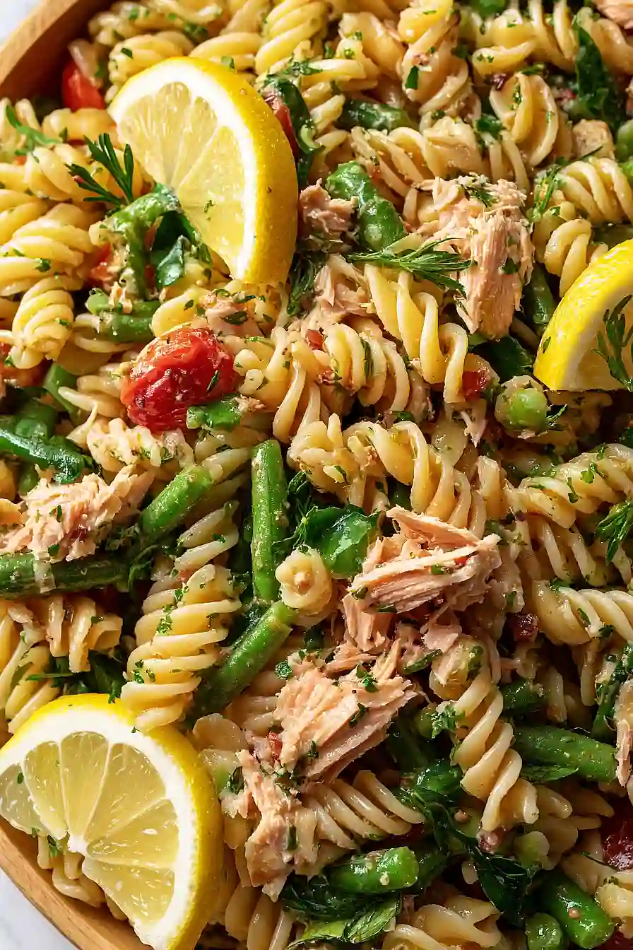 salmon pasta salad