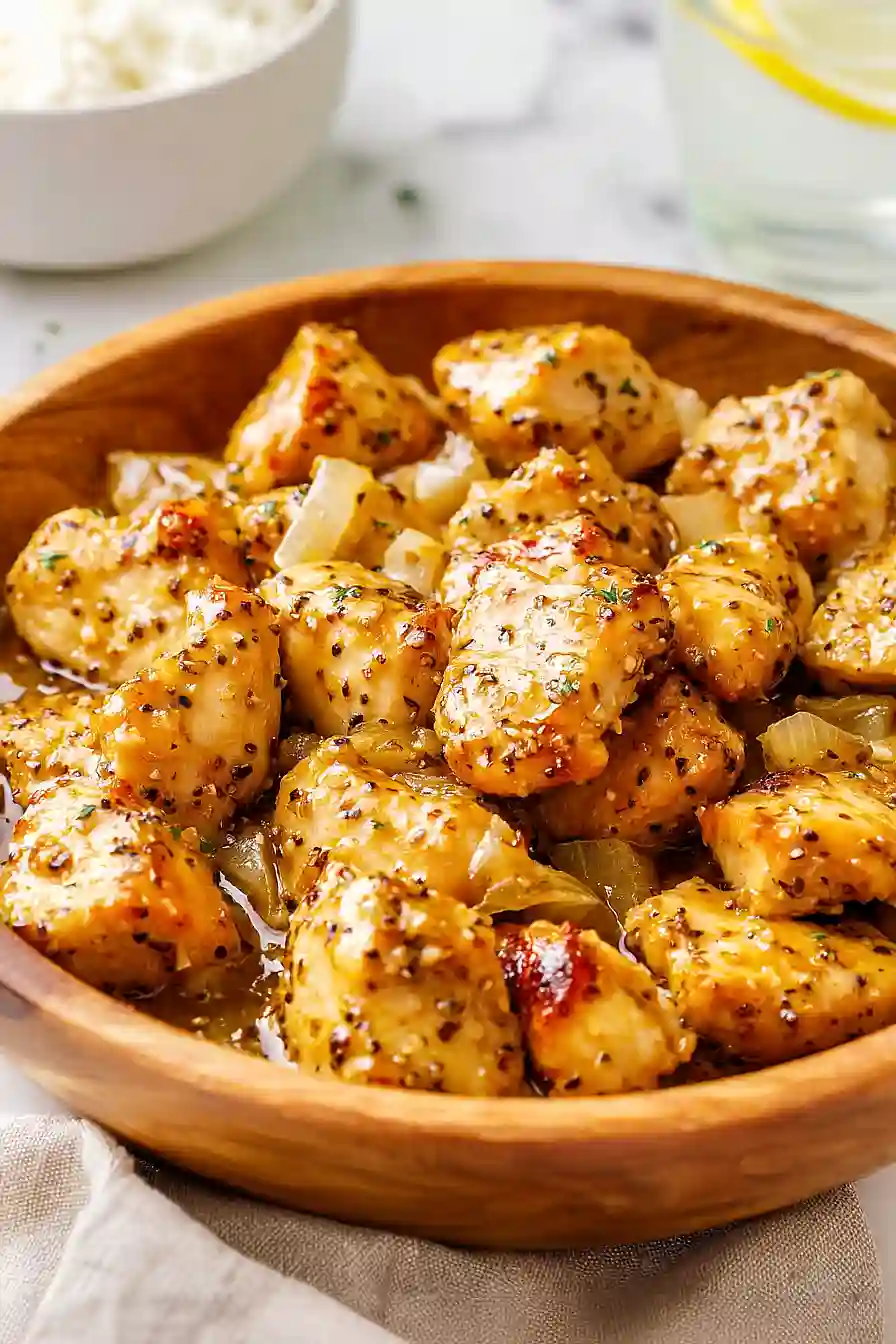 honey mustard chicken bites