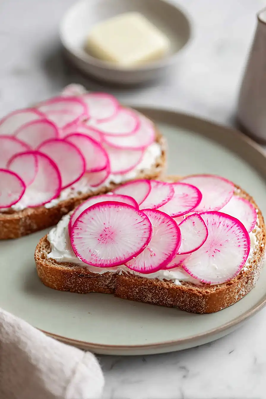 radish sandwich