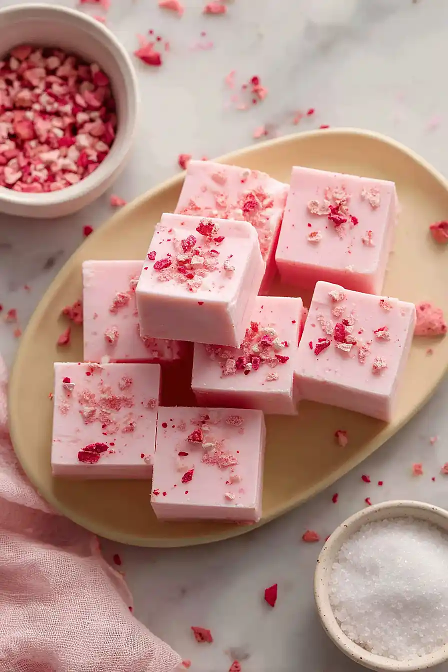 strawberry fudge