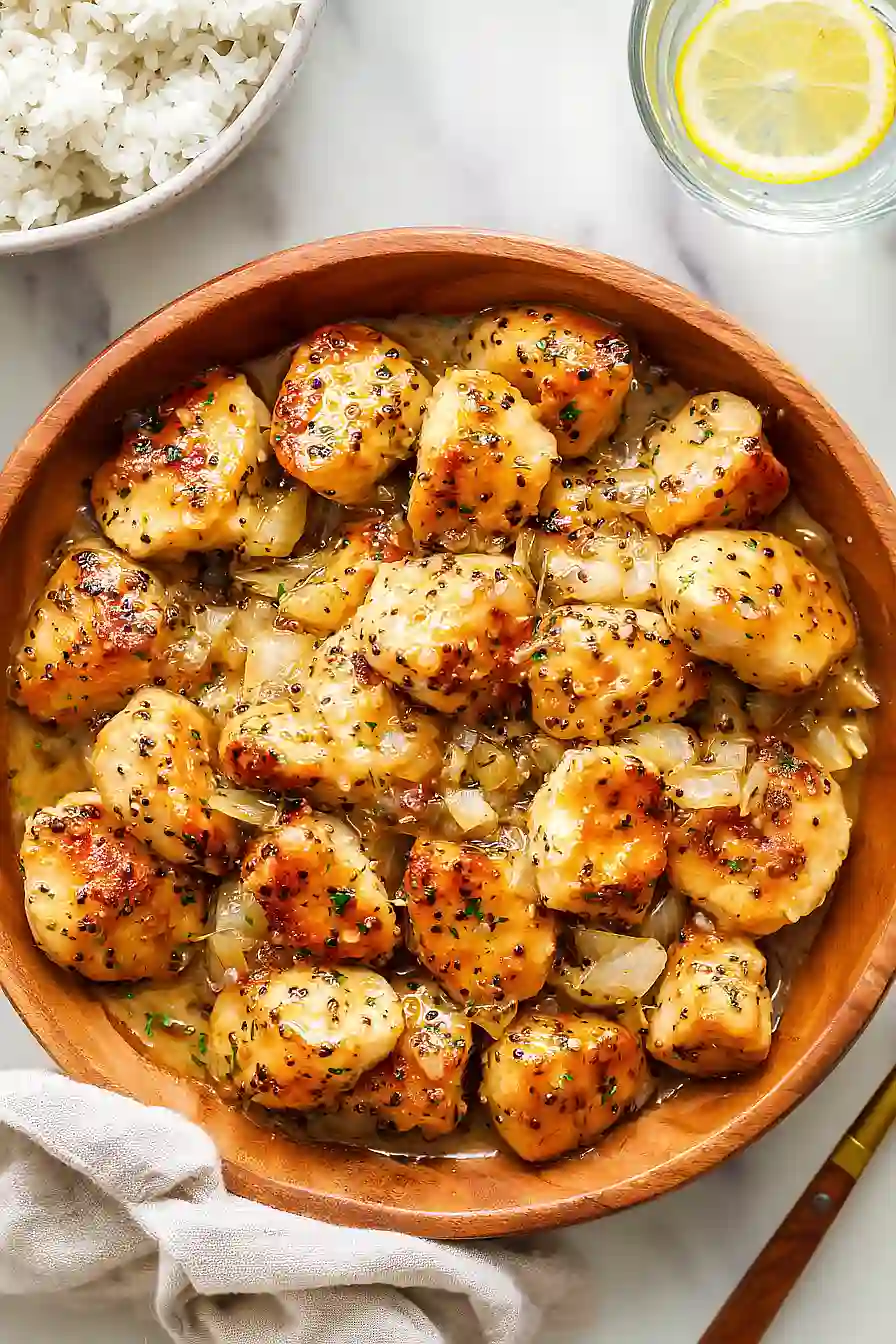 honey mustard chicken bites