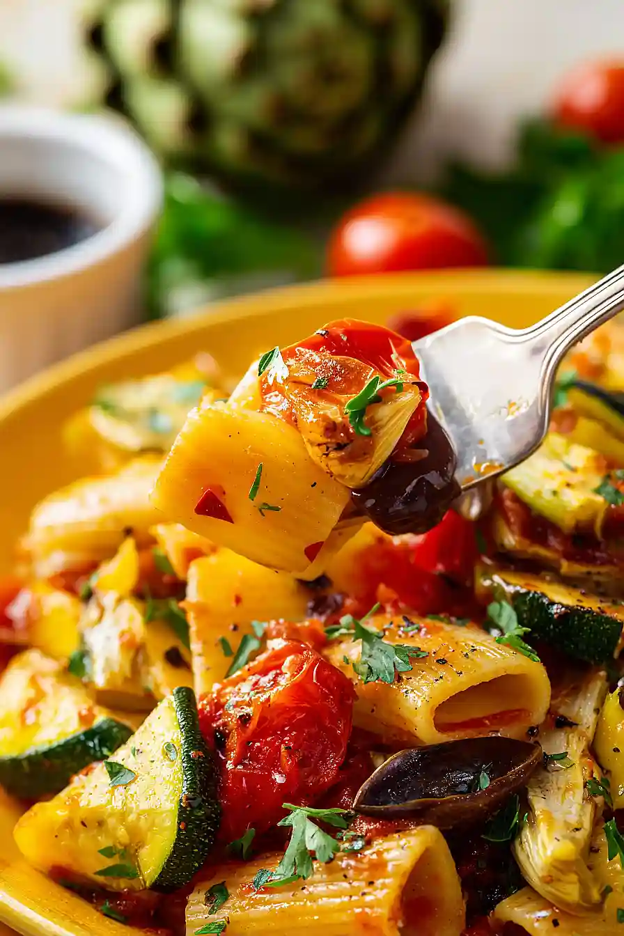 vegan summer pasta