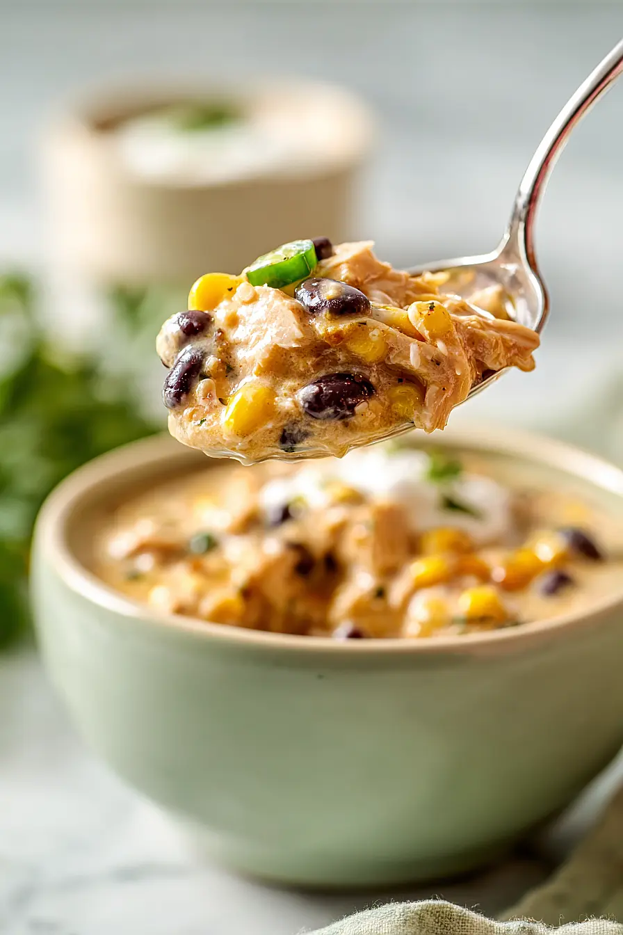 jalapeño popper white chicken chili
