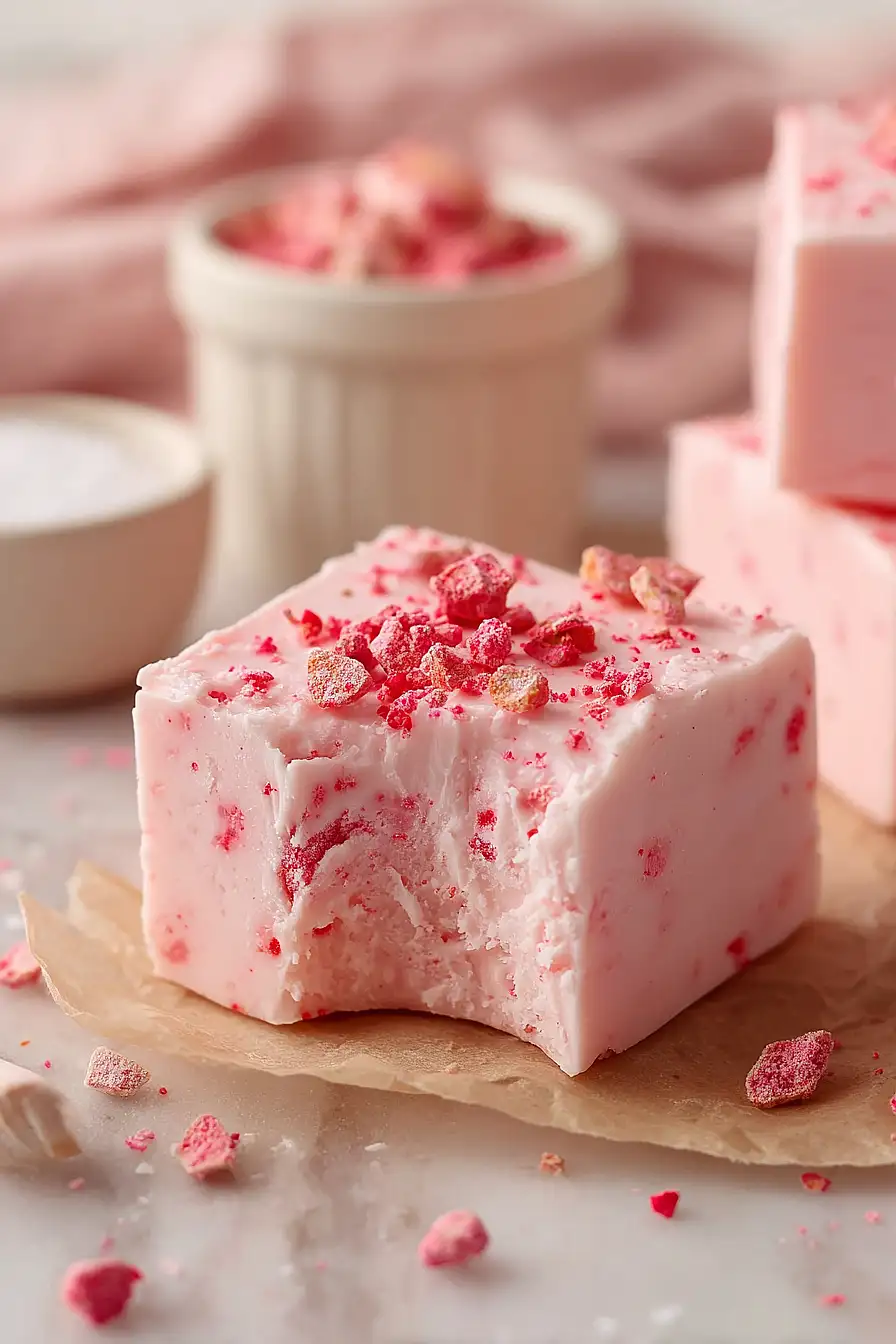 strawberry fudge