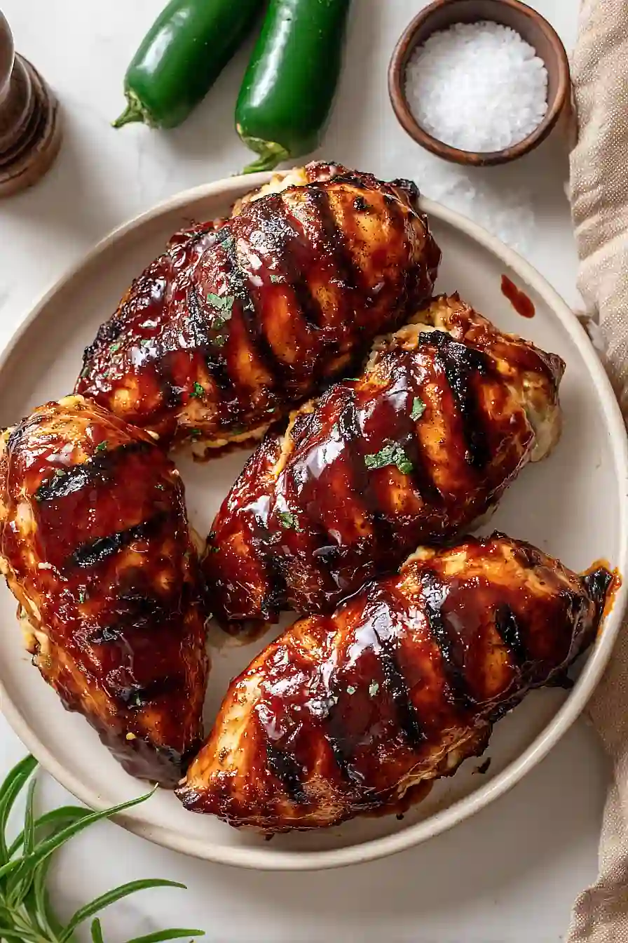 grilled jalapeño popper chicken