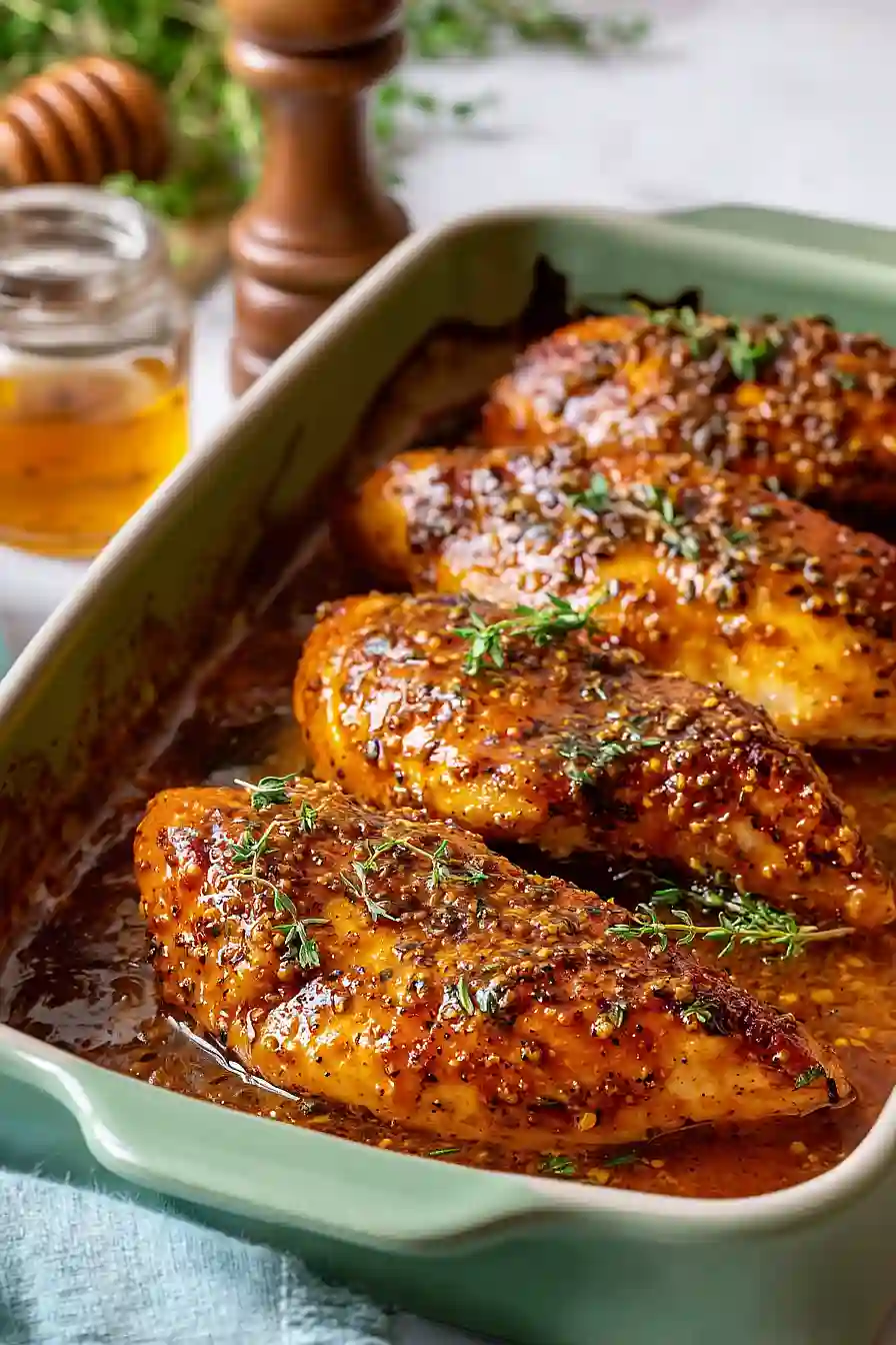 baked honey mustard chicken
