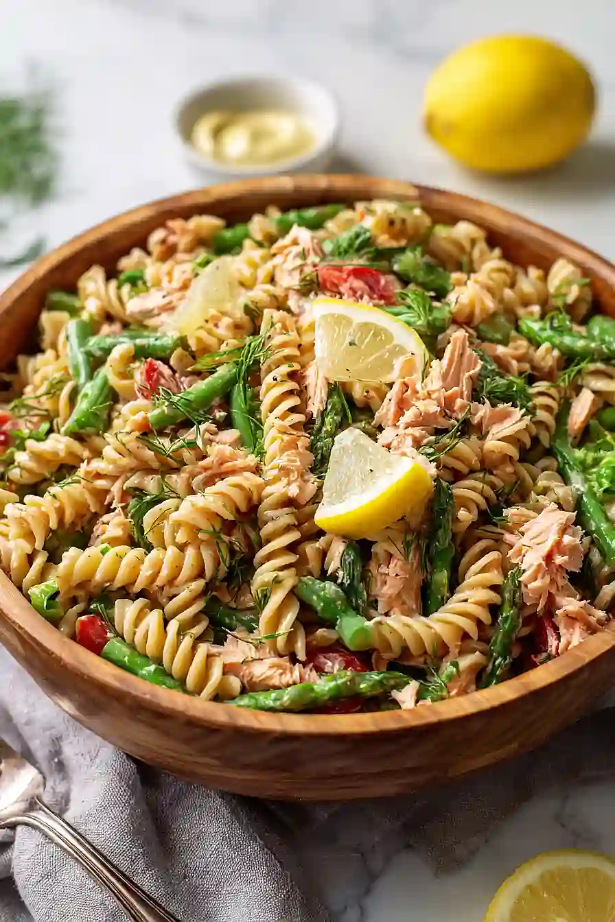 salmon pasta salad